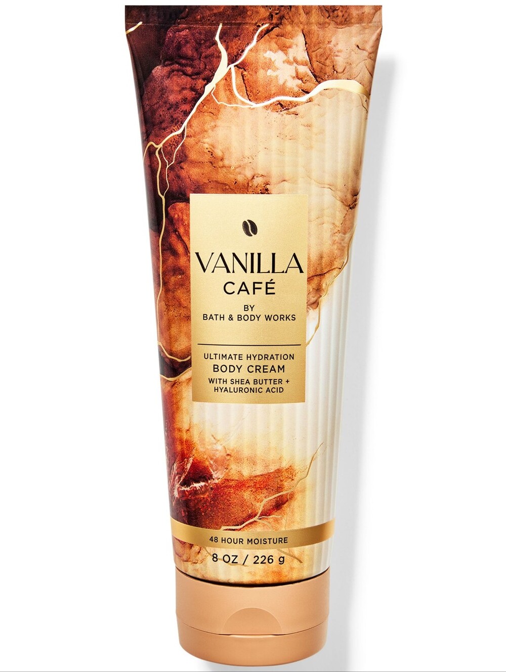 Bath & Body Works Vanilla Café Body Cream 8oz NEW Rare